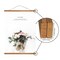 Miaowater 2 Pack Poster Frame,12x15 12x16 12x17 12x18 12x20 Magnetic Light Wood Wooden Frames Hanger for Photo Picture Art Canvas Print Artwork Wall Hanging Teak Wood 12''